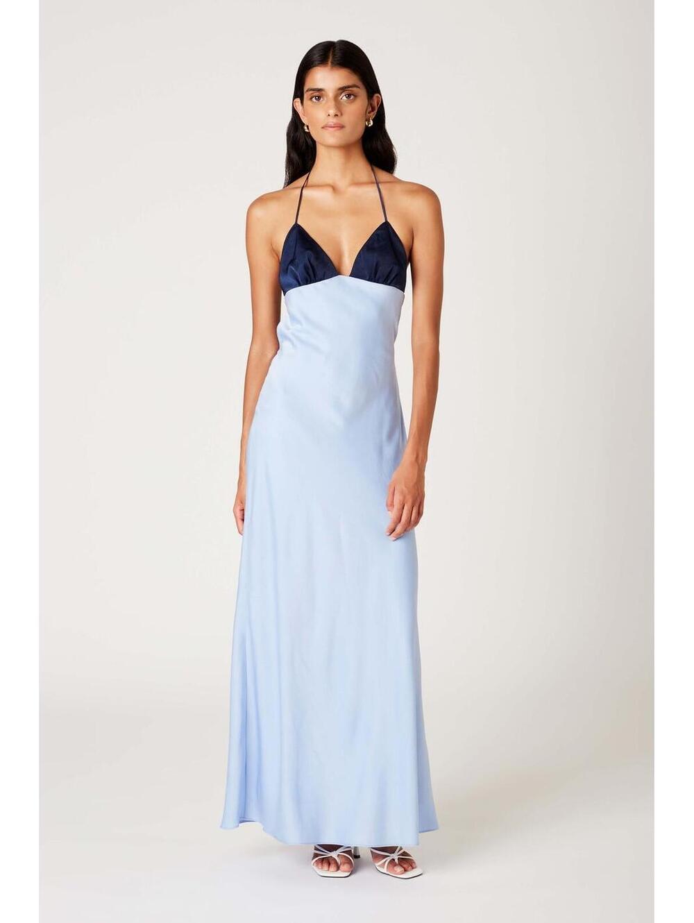 NIA WOLFE DRESS blue new